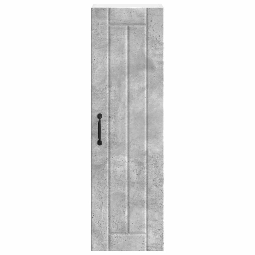 Pensile da cucina | Armadietto a muro LUCCA Grigio Cemento 30 x 31 x 100 cm