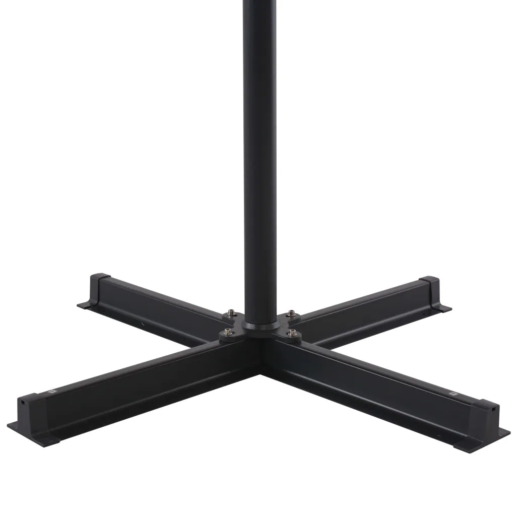 Ombrellone da Esterni-Ombrello da giardino con Palo in Alluminio 500 cm Grigio Talpa