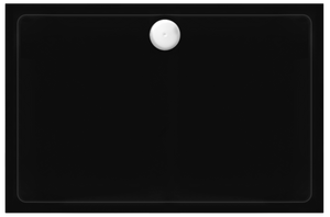 Piatto Doccia Acrilico Rea Savoy Black 80x100