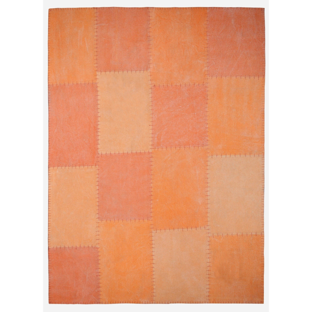 Tappeto Lyrical 100 in Cotone Patchwork Blu