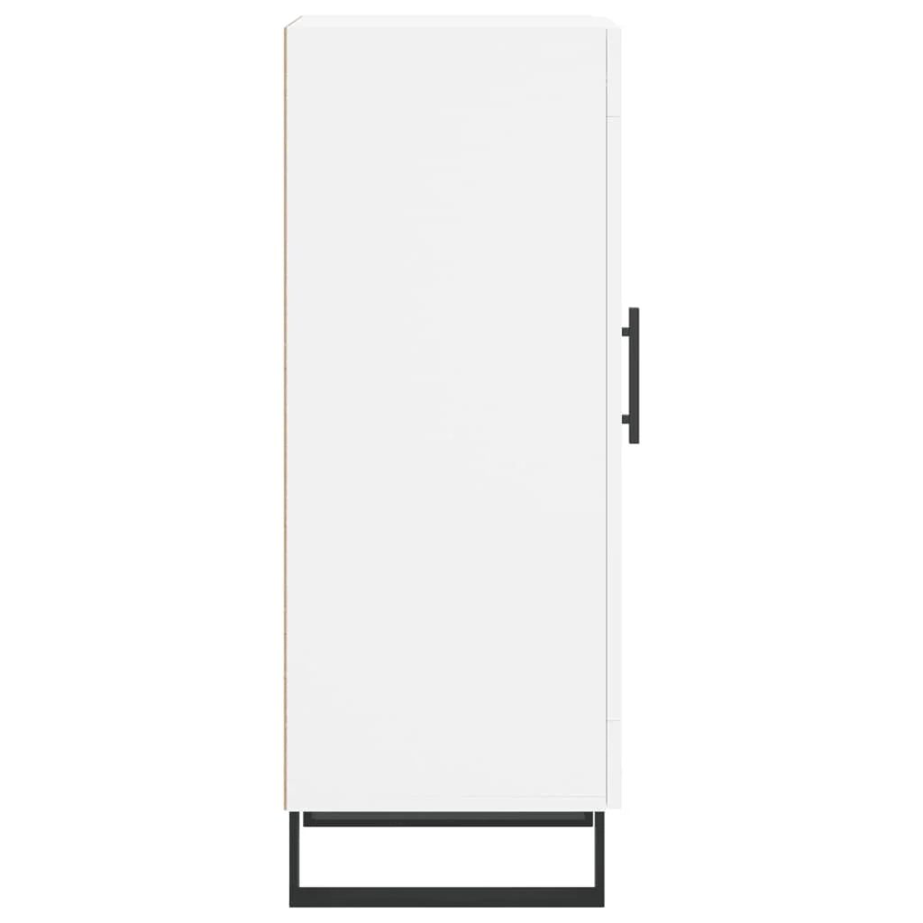 Buffet credenza cassettiera mobiletto mobile contenitore organizer per cucina soggiorno salotto 34,5 x 34 x 90 cm legno ingegnerizzato bianco 02_0030251