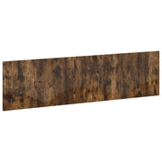Testiera da Muro HOORN Rovere Fumo Legno ingegnerizzato 897370