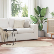 Tappeto 'HUARTE'a pelo corto, morbido e lavabile beige 120x170 cm