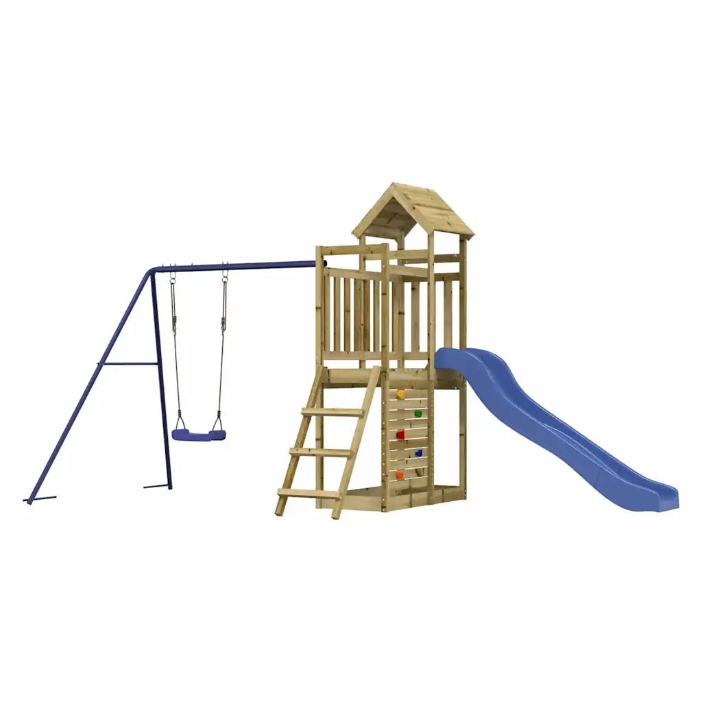 Set da Gioco da Esterno in Legno di Pino Impregnato 3155893