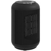 Termoventilatore ceramico 1500 W ¨C zephmum ¨C nero 14x14x21.5 cm