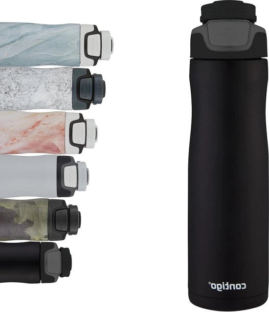 Thermos di acciaio inossidabile grande, tecnologia Autoseal, senza BPA, impermeabile, 28 ore di conservazione, per sport e tempo libero, 720 ml
