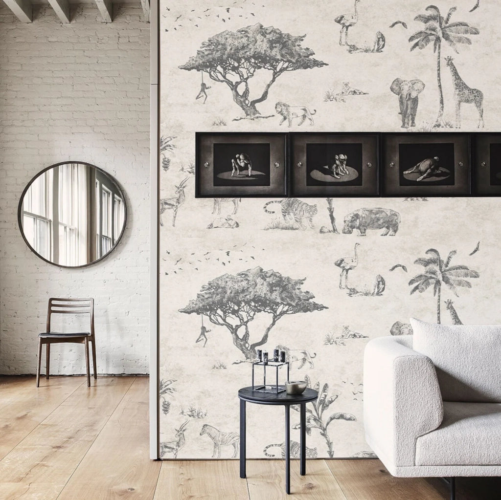 Carta da Parati Safari Carta Vegana 250x200cm 5,5mq 