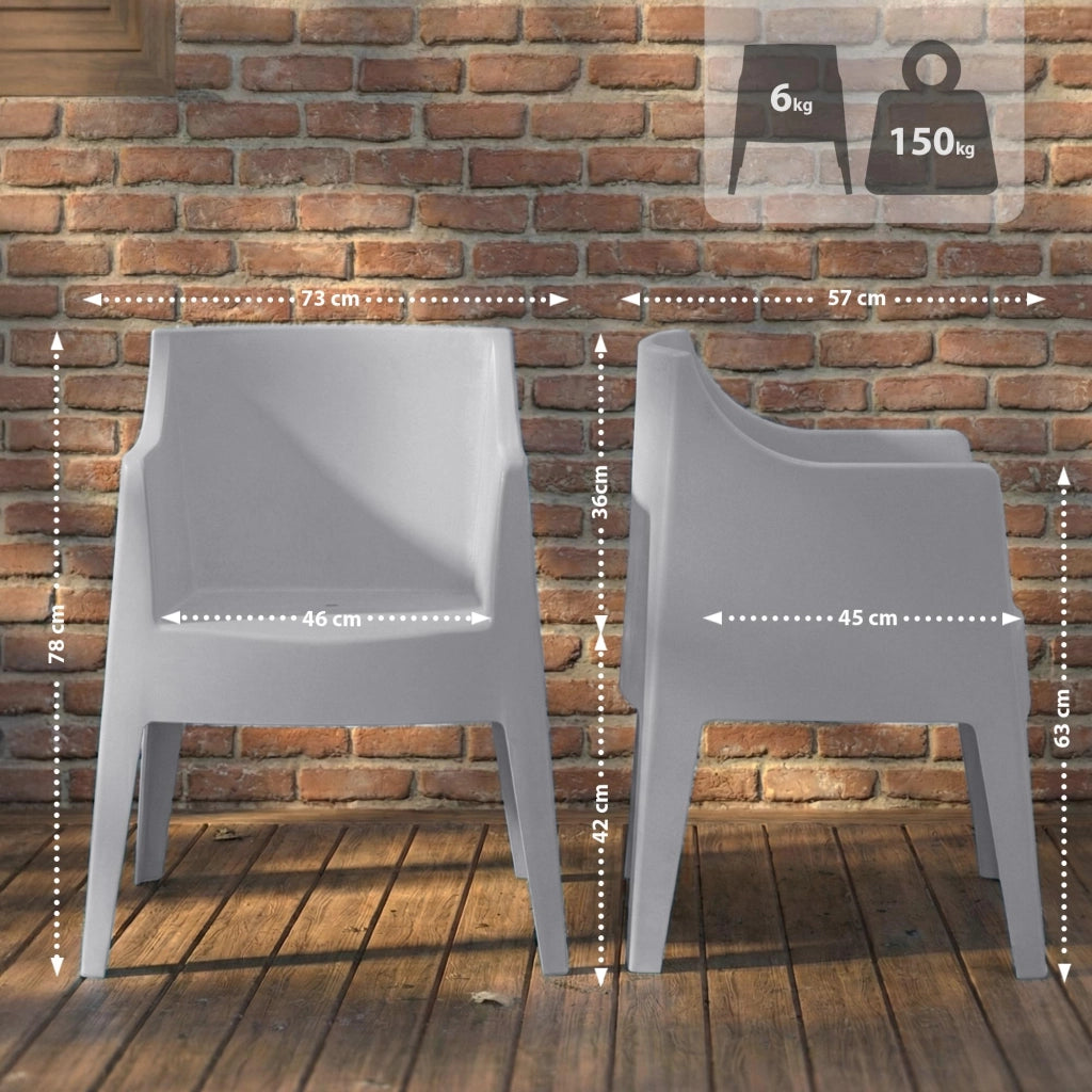 4er Set Stëhle Bartal 3