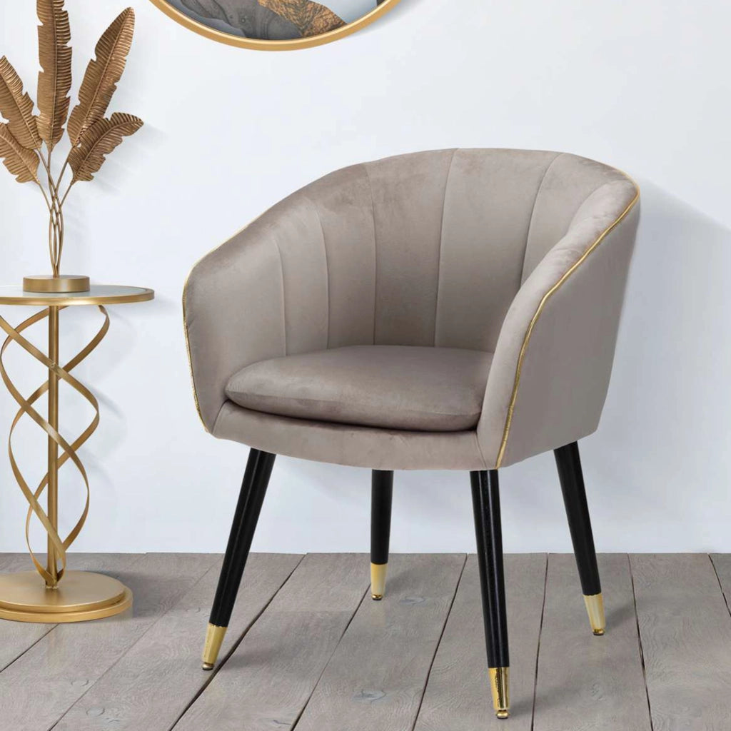 Poltroncina Cachi, Poltrona Braccioli, 62x58x78h cm Grigio