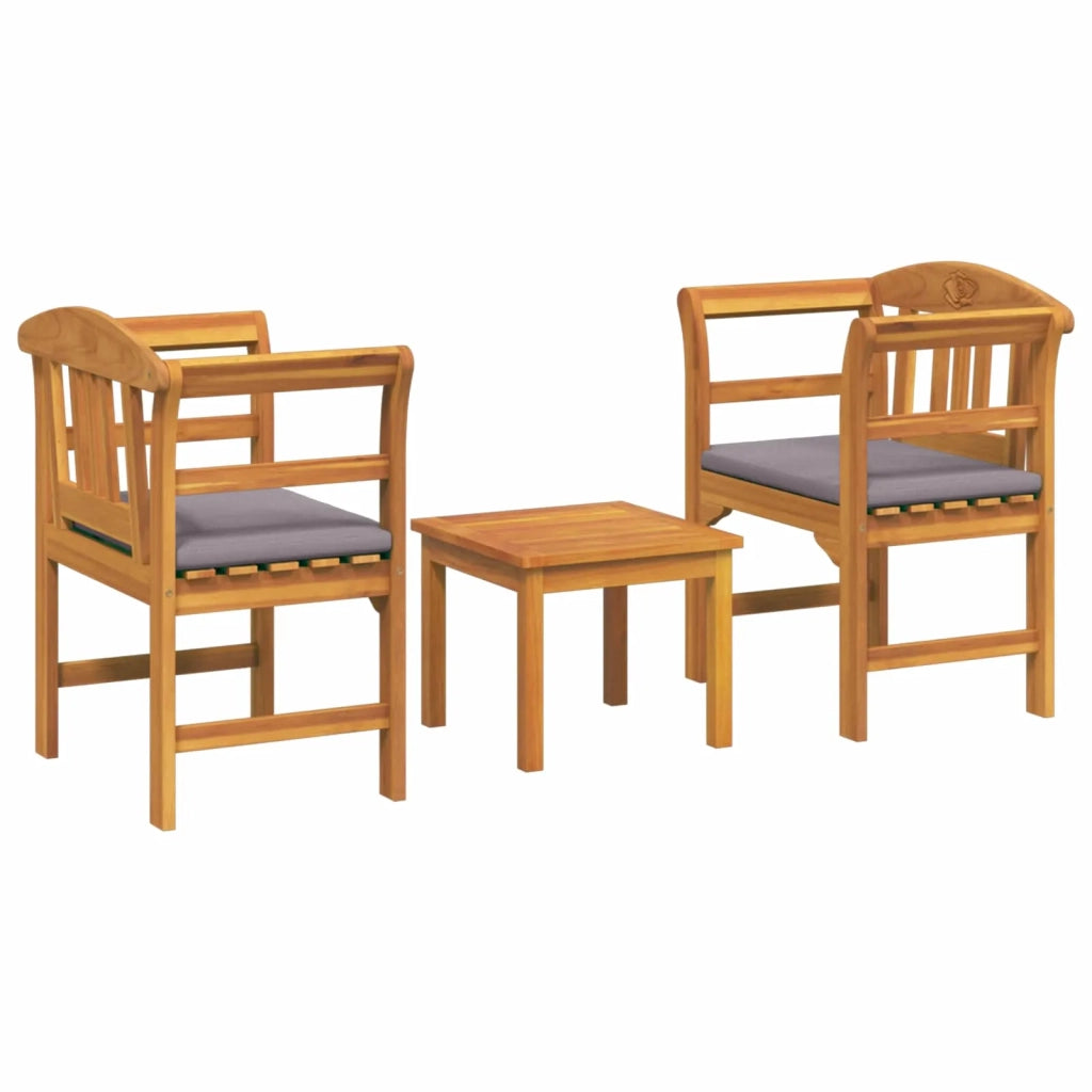 Set da giardino con divano a rosa con cuscino 3 pz | Set Salotto da Giardino