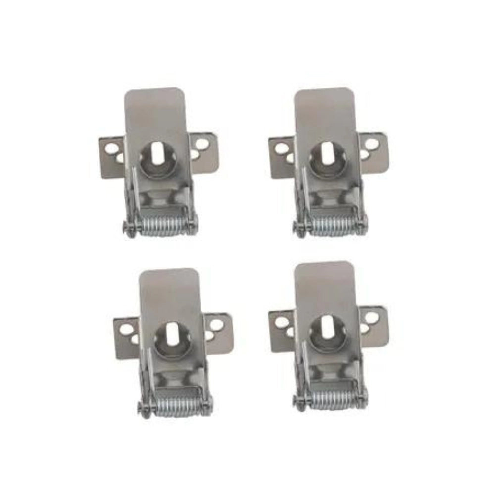 Kit fissaggio ganci pannello led confezione 4 pezzi