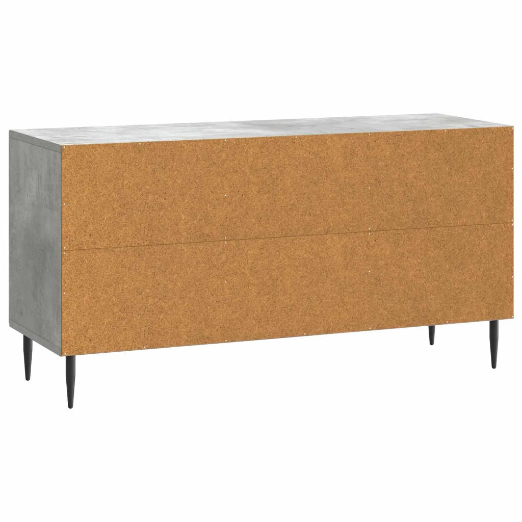 Mobile TV Grigio Cemento 99 x 34,5 x 50 cm Legno ingegnerizzato 894948
