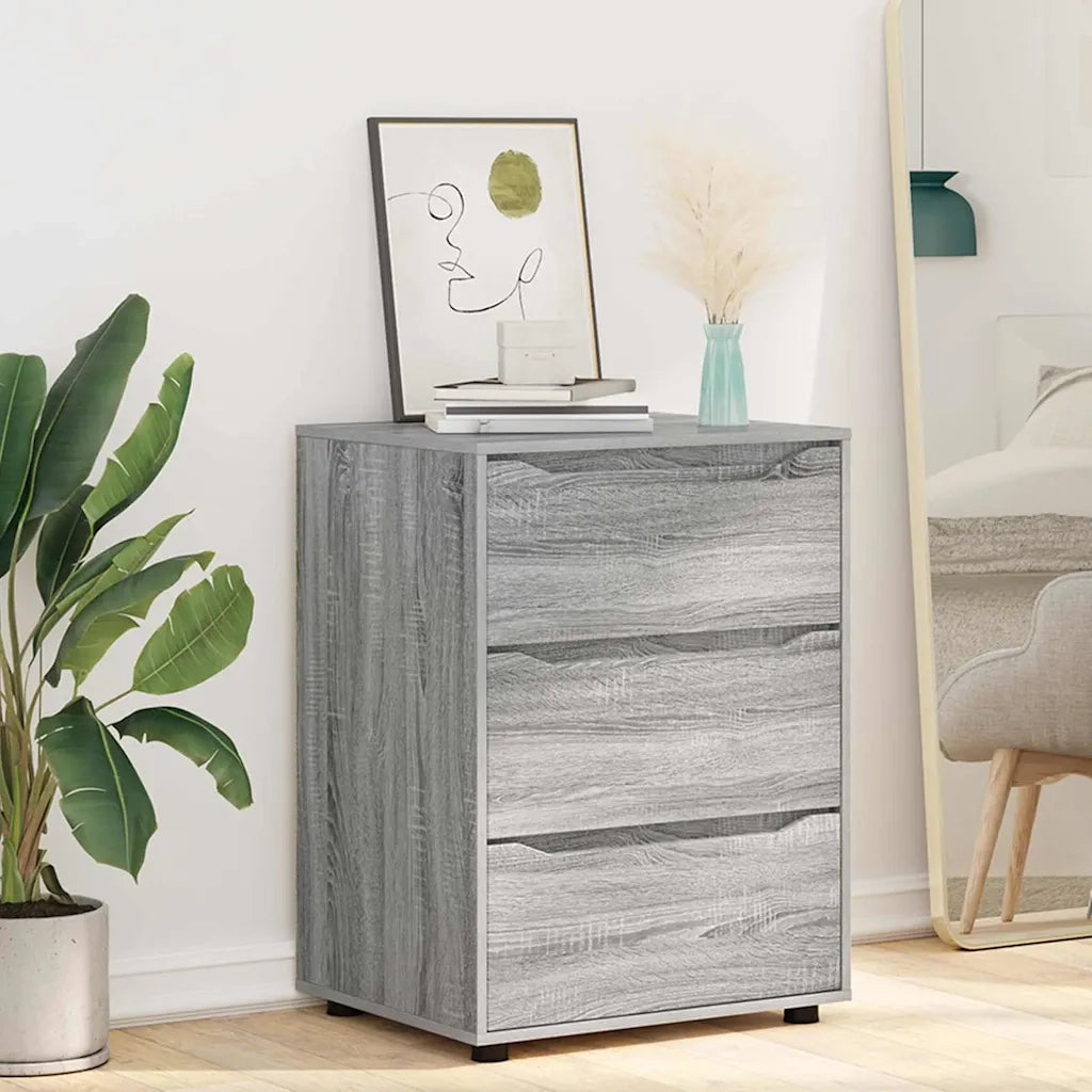 Armadio Grigio Sonoma 60 x 48 x 81 cm Legno multistrato
