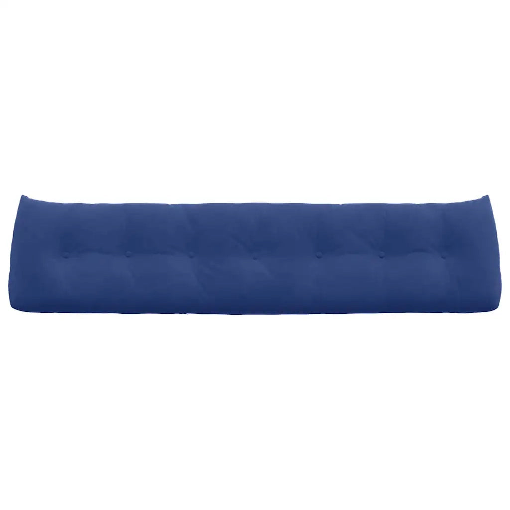 Cuscino per Schiena Blu Polizia 200 x 24 x 50 cm Velluto 42014614