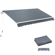 Tenda da Esterno ¨C zephmum ¨C Grigio 4x3 m