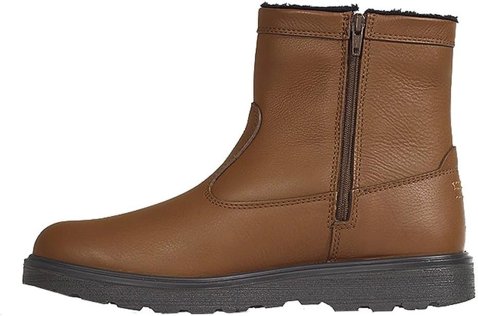 Stivaletto Oliato Marrone Cerniera Gritex - Scarpe Invernali