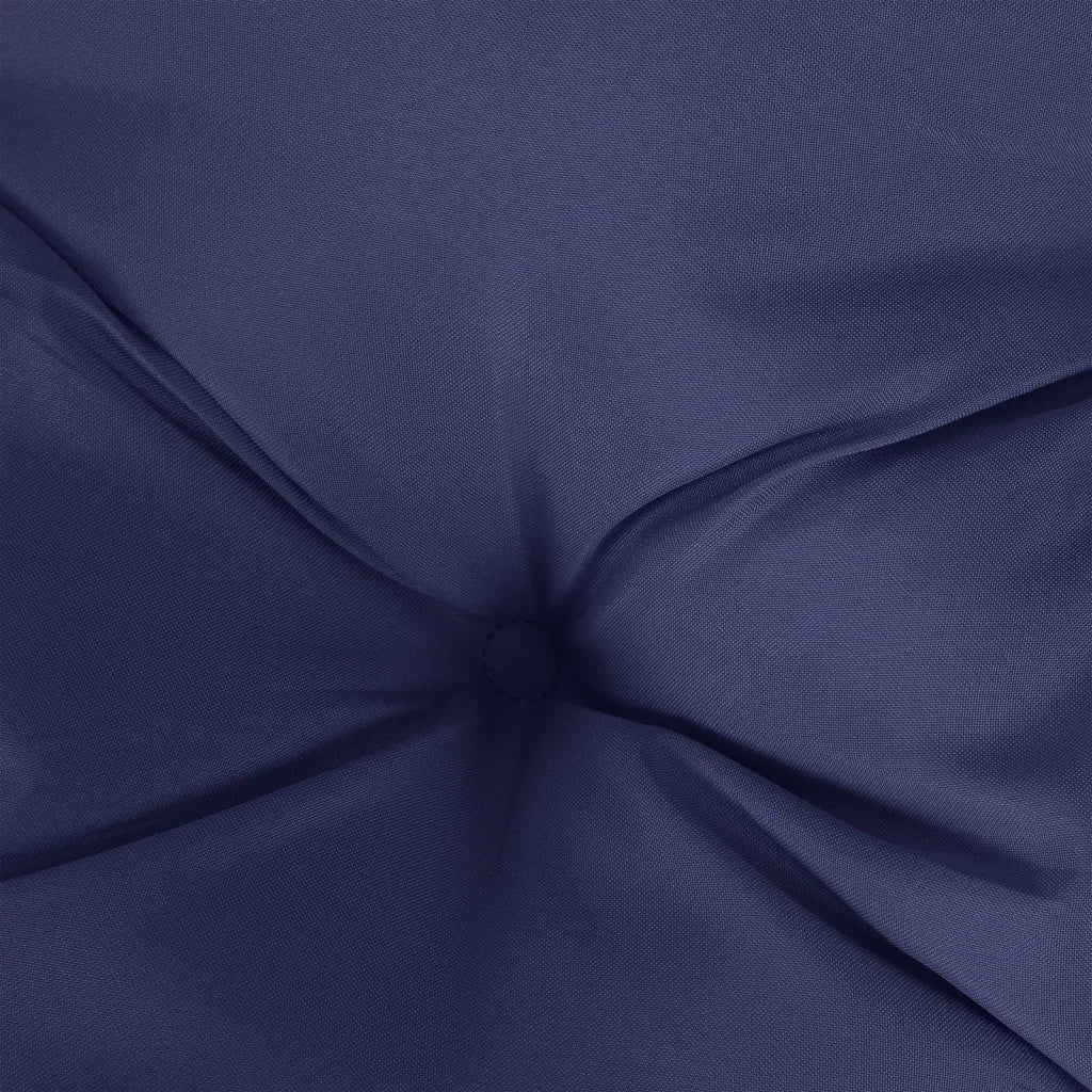 Cuscino Panca Giardino-Cuscini per panchina da esterno Blu Marino 110x50x7 cm in Tessuto Oxford