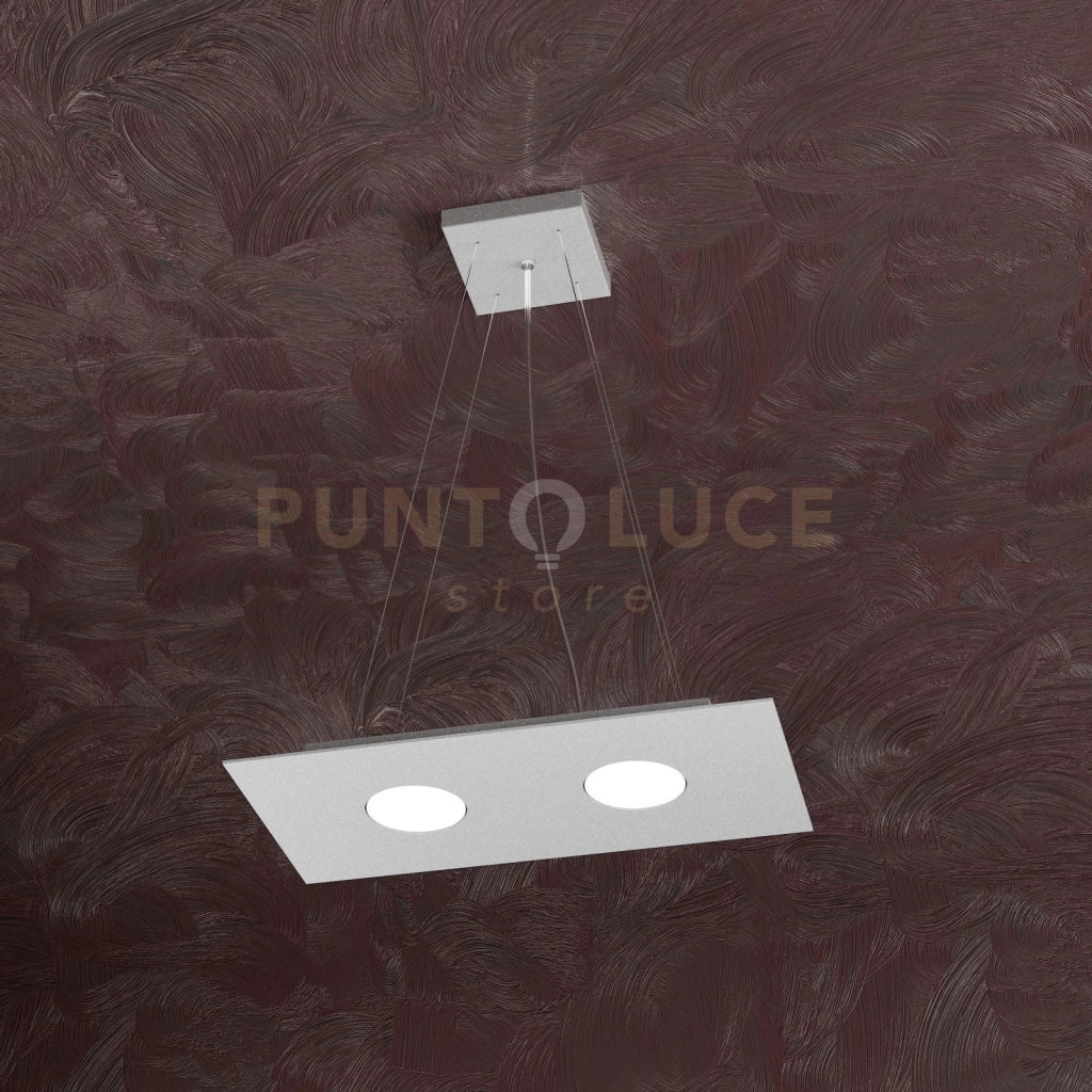 AREA SOSPENSIONE 2+1 LUCI BIEMISSIONE GRIGIO 1127-S2 R+1-GR