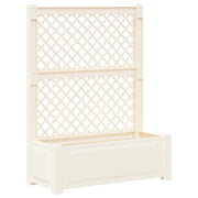 Vaso Grande con Direzione Bianco 99,5 x 43 x 133,5 cm PP