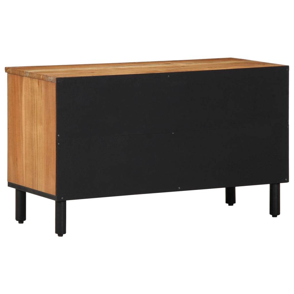 Mobile TV  80x33,5x46 cm in legno massello di acacia