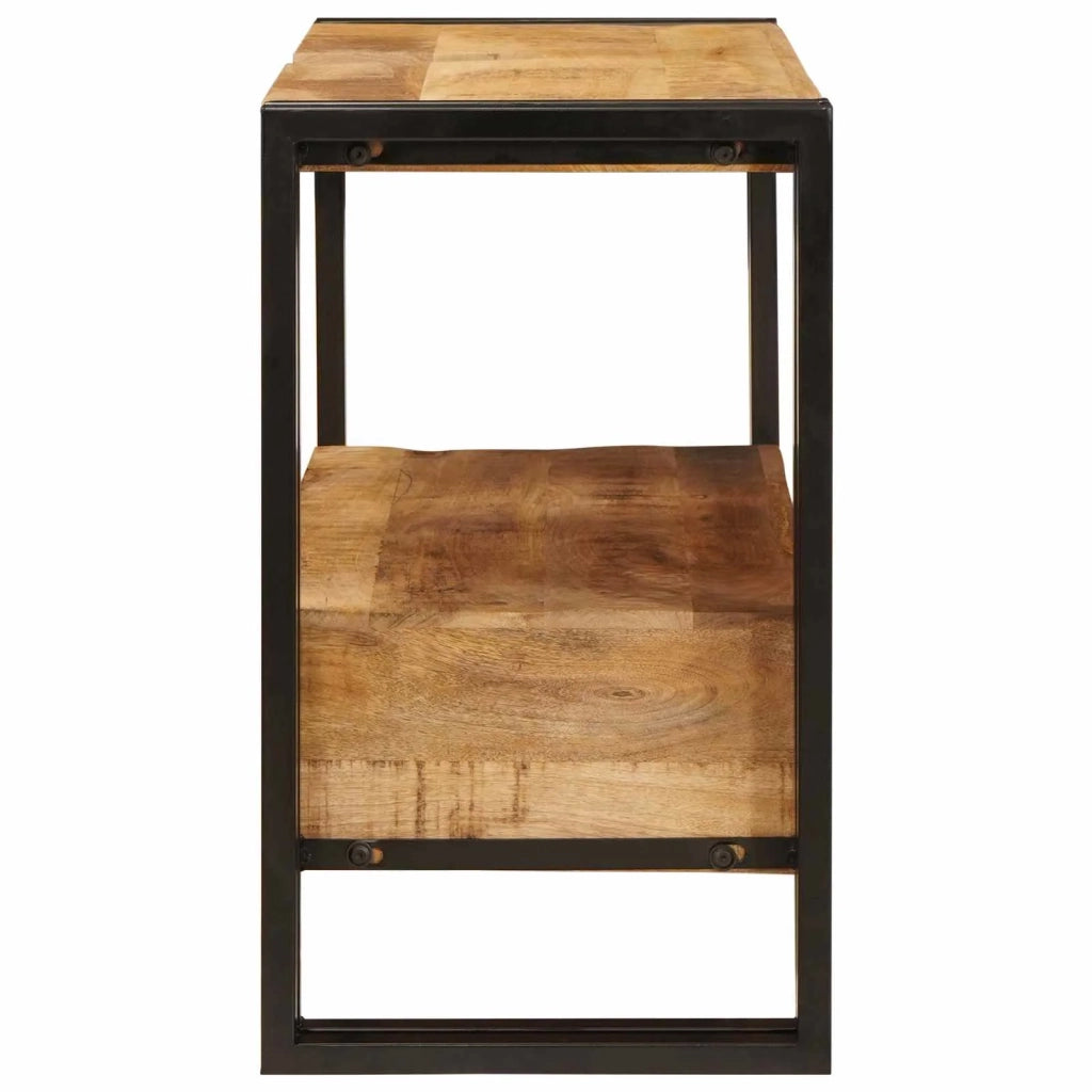 Armadio da Bagno | Mobile da Bagno con cassetto Marrone Legno di mango massello