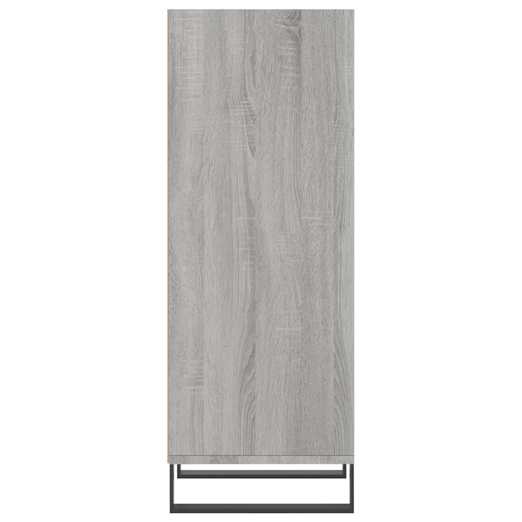 Credenza-Buffet-Armadio da cucina Grigio Sonoma 34,5x32,5x90 cm in Legno Multistrato 142485