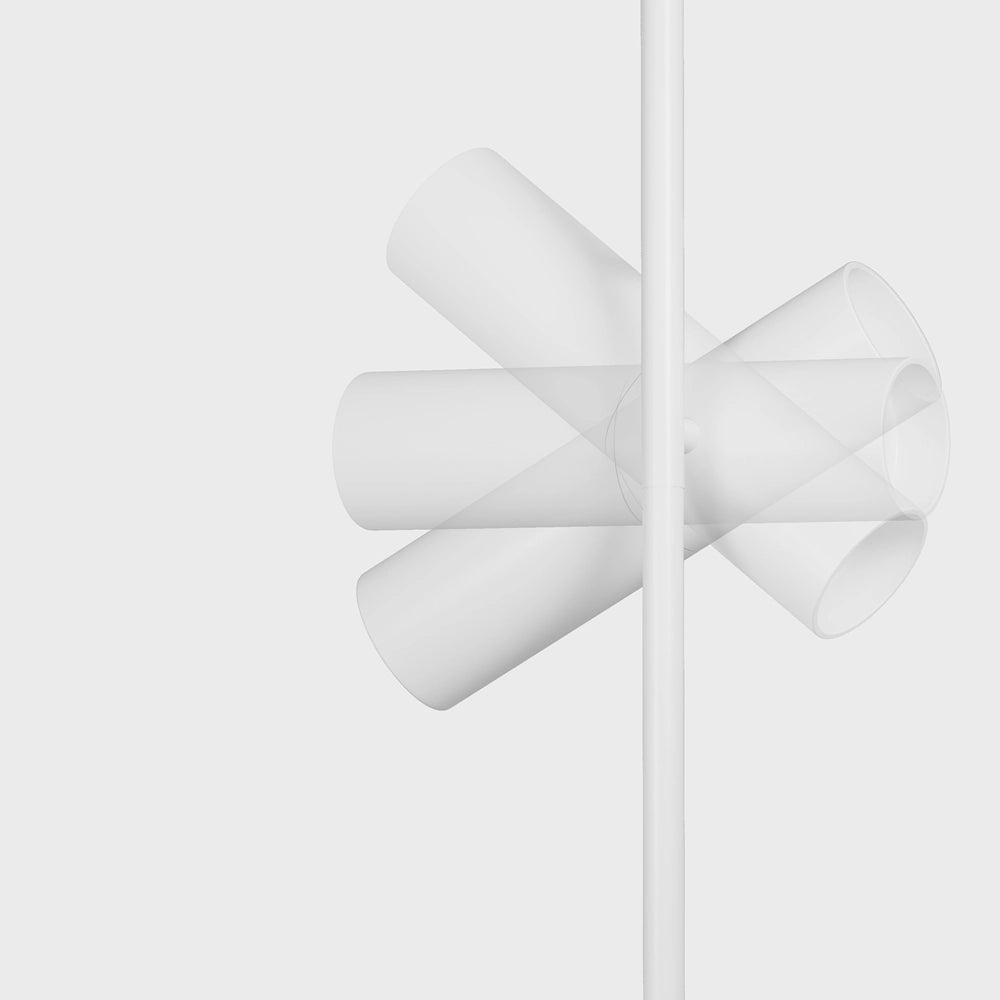 Plafoniera Maytoni Elti bianca 77 cm alluminio 2xGU10