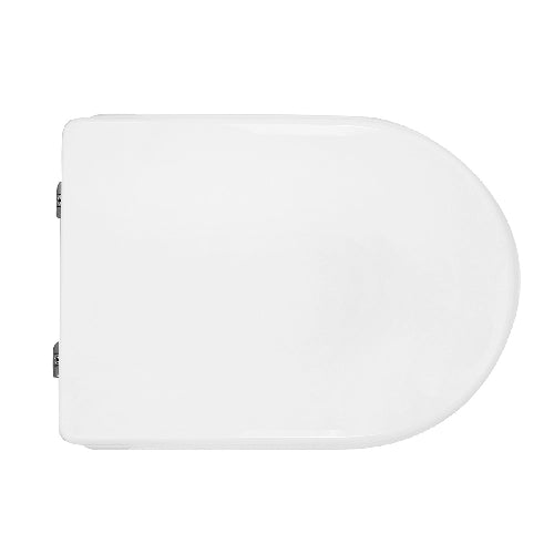 SEDILE WC PER KERASAN VASO FLO 52 FORMA 7- Bianco - Cerniere C espansion- CW- pezzi 1