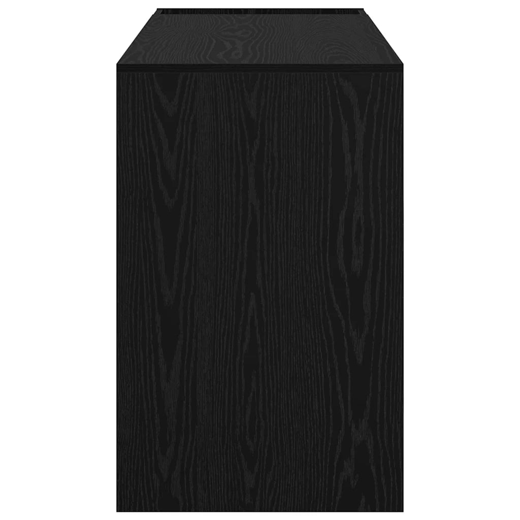Scrivania Rovere Nero 109 x 50 x 78 cm Legno multistrato 891201