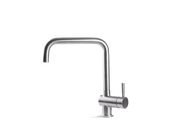 Miscelatore per lavello da cucina acciaio inox Vema TIBER STEEL KITCHEN V19020 Satinato