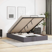 Struttura Letto Pouf senza Materasso 140x190 cm Similpelle