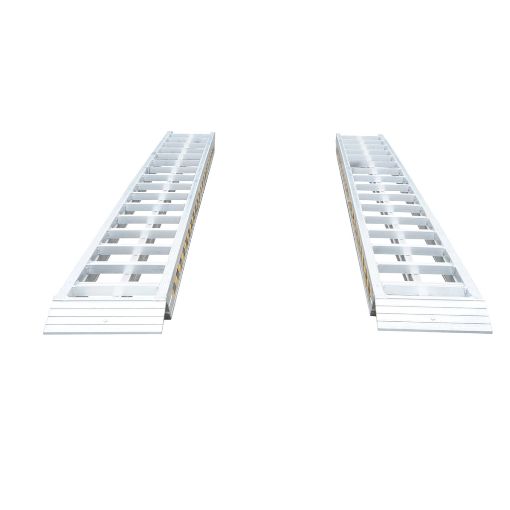 Set rampe di carico in alluminio - Portata 6T - Dimensioni 380 x 45 x 15 cm