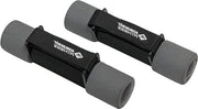 Halster set 2 x 10 kg nero-antracite in borsa portatile - allenamento fitness