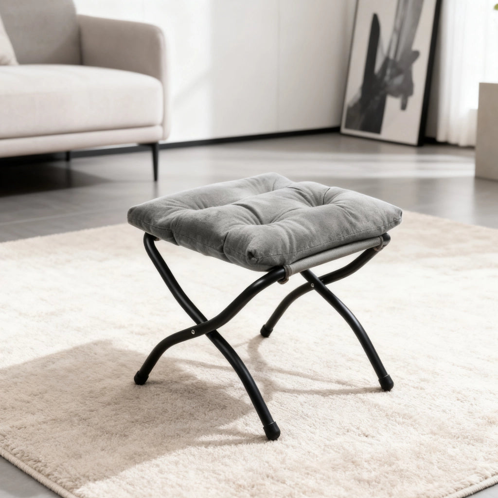 Poltrona Relax con Poggiapiedi e Braccioli ¨C Xylo ¨C Grigio