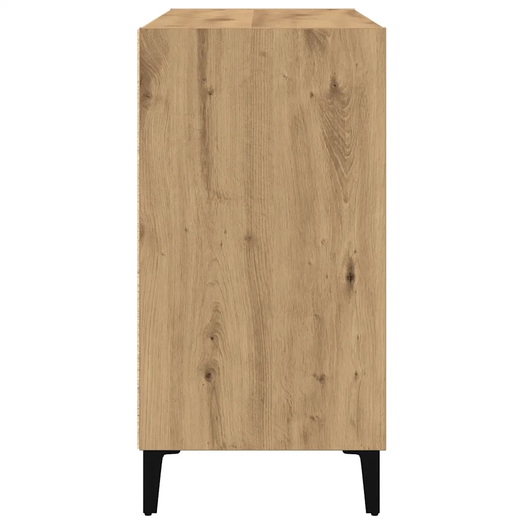 Credenza Rovere Artigianale 103,5x35x70 cm in Truciolato
