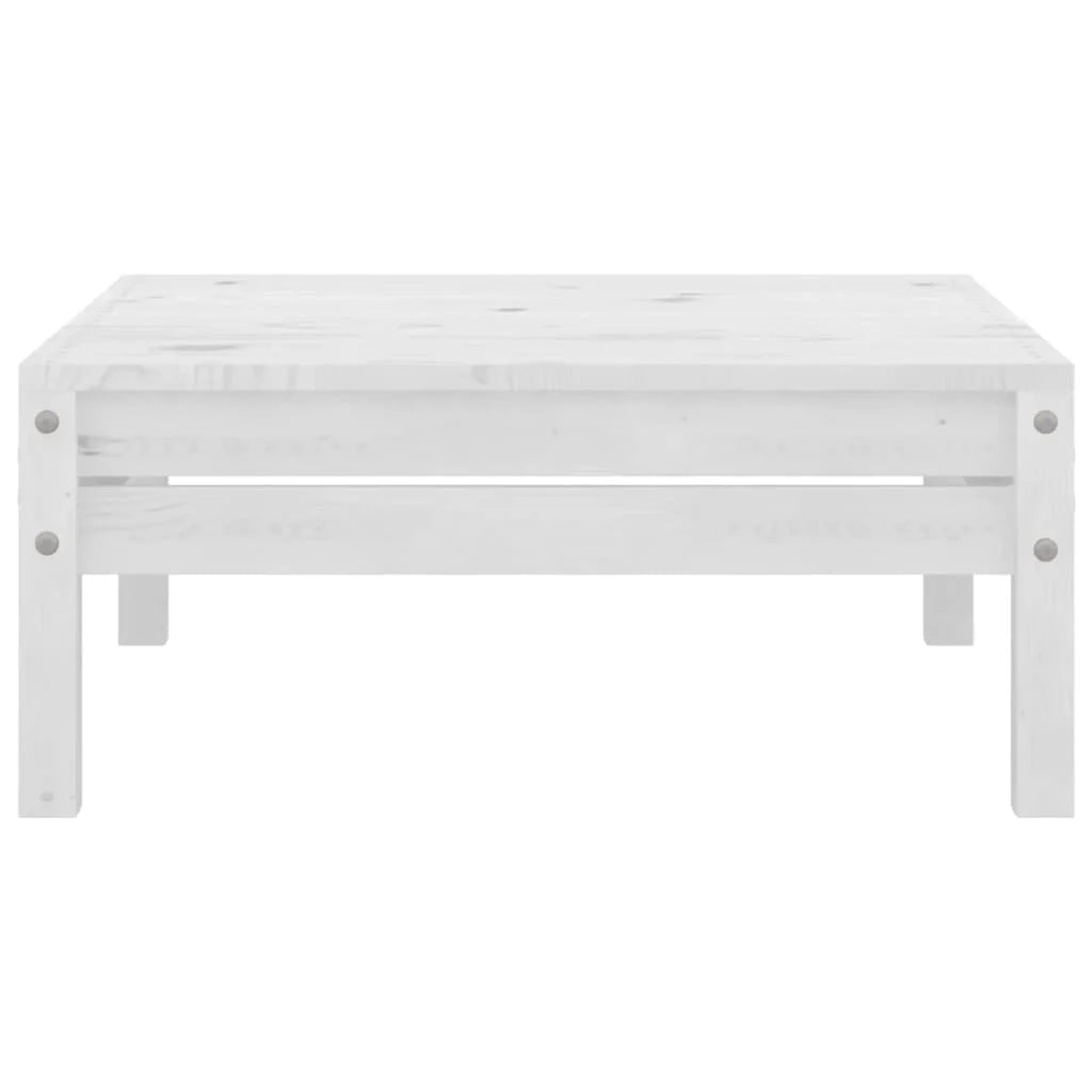 Set di mobili da giardino mobili da esterno 4 pezzi legno di pino massiccio bianco 02_0016237