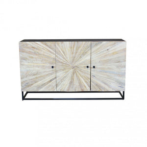 Mobile Spencer 150x40x85 h cm in Legno Marrone