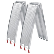 2x rampe di carico ripiegabili per moto ATV 215cm 680kg In alluminio Rampa di salita