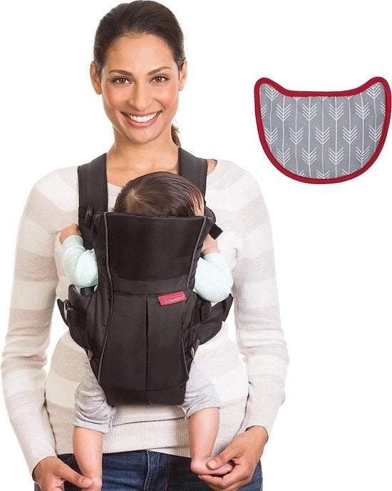 Zak da donna con faccia verso l'interno e verso l'esterno, con tasche e fodera, per neonati e bambini in età prescolare, 3,6-11,3 kg