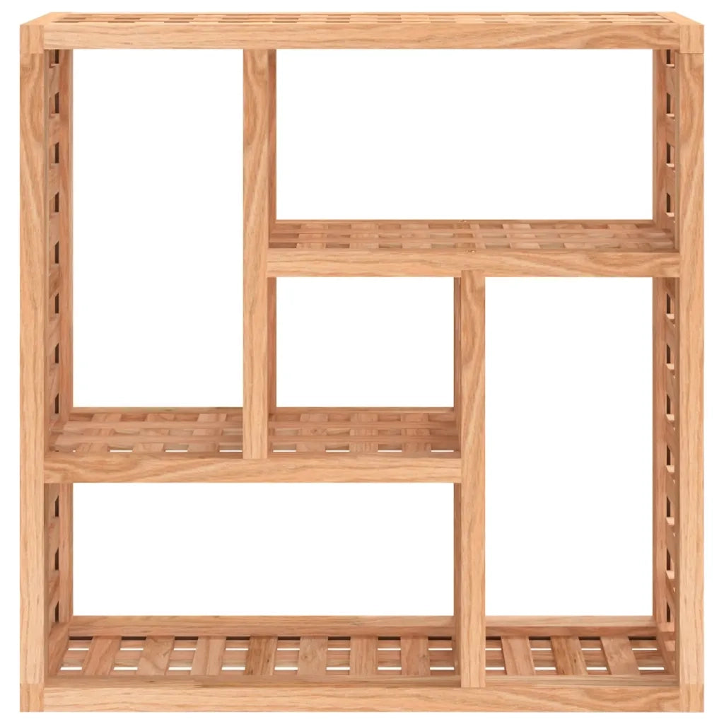 vidaXL Mensola da Parete 49x15x49 cm in Legno Massello di Noce