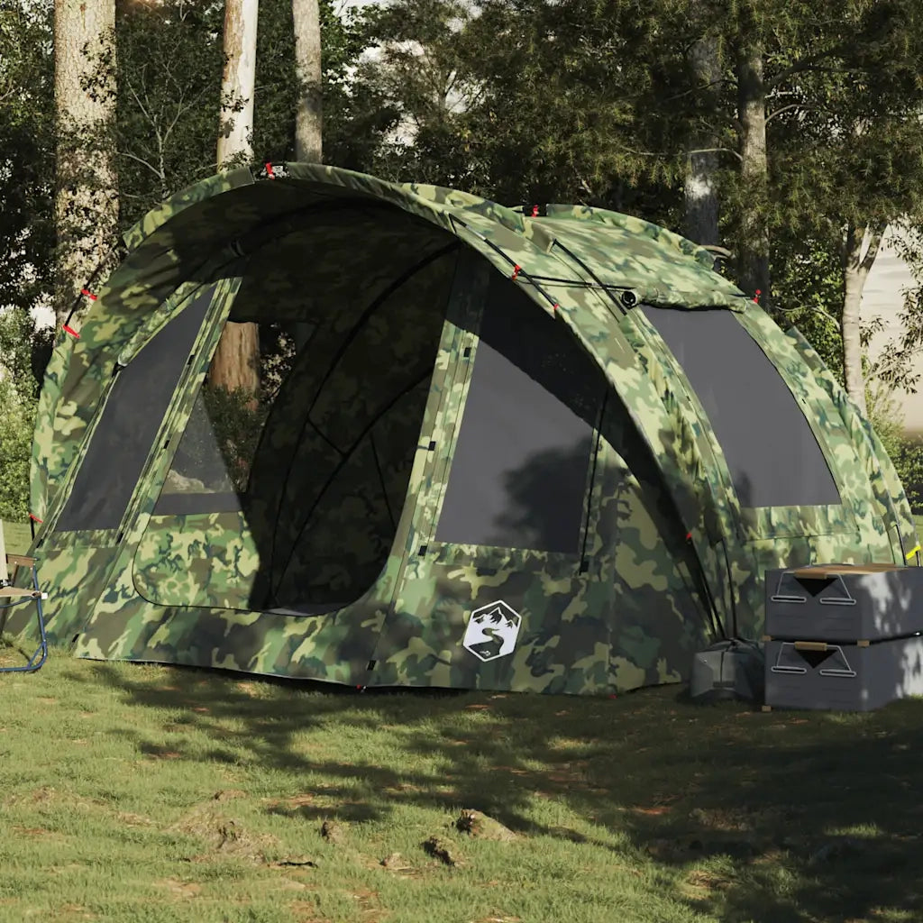 Tenda da Pesca per 2 Persone-Tenda da campeggio Mimetica Impermeabile 903133