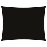 Parasole a vela | Telo Ombra | Vela da ombra Oxford Rettangolare 2x3 m Nero