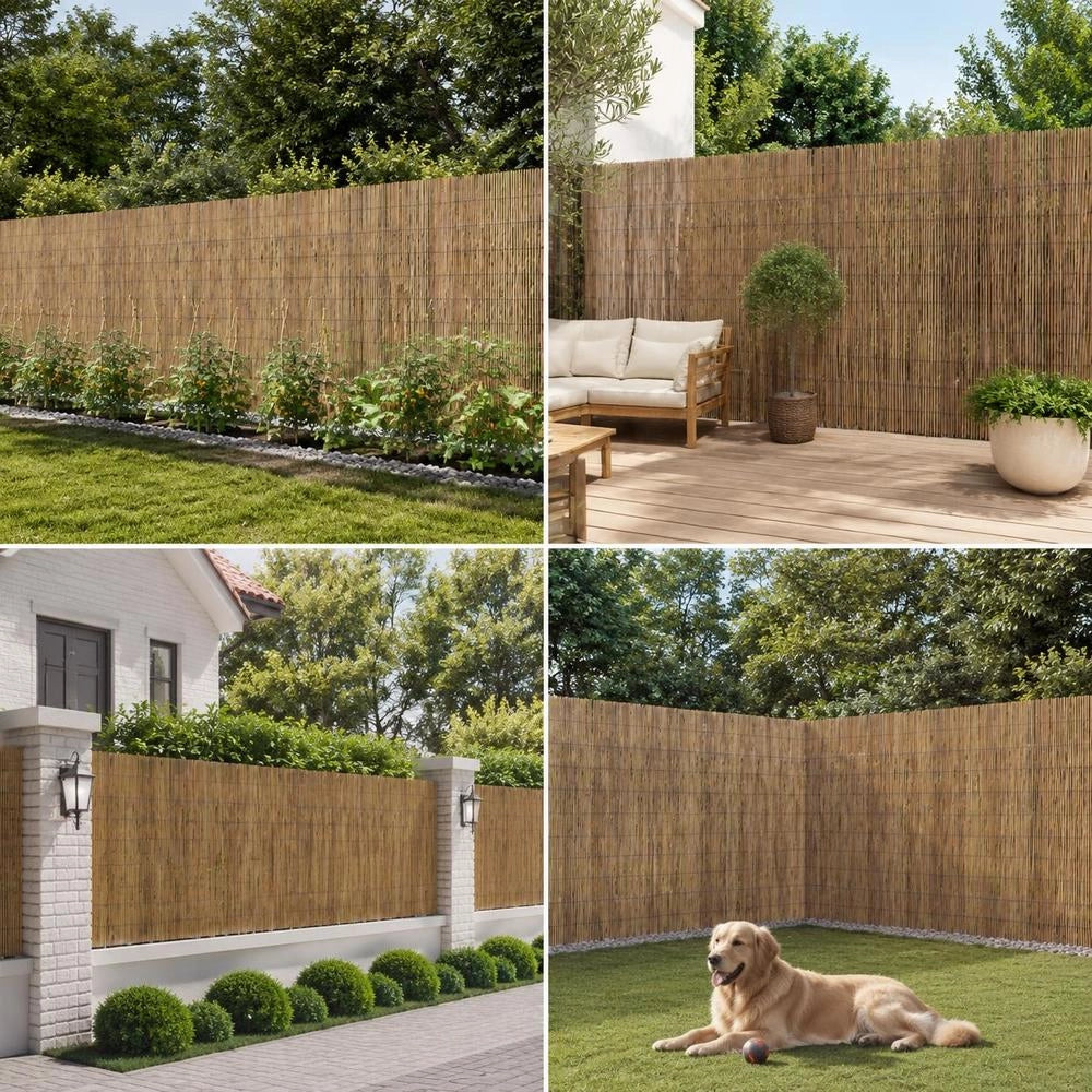 Garden Fence 600x100 Cm Reed