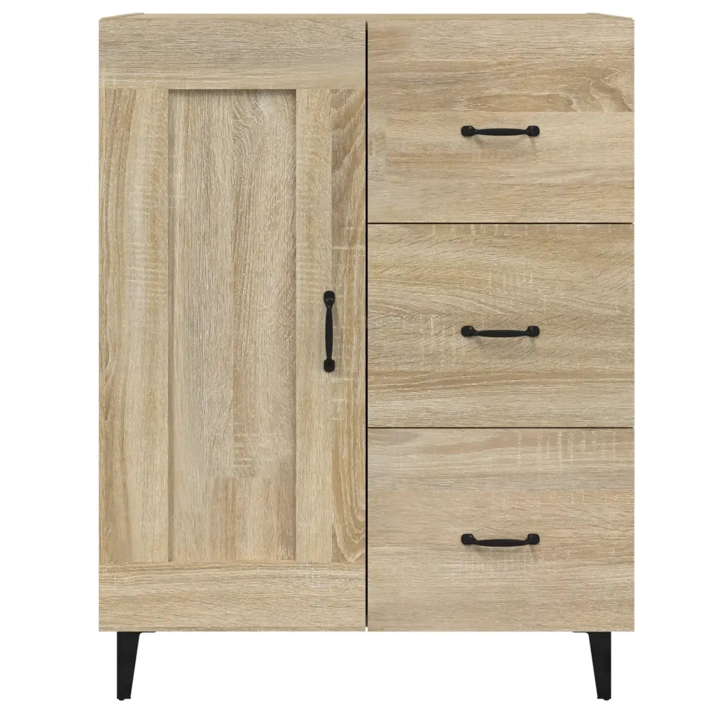 Credenza Rovere Sonoma 69,5x34x90 cm in Legno Multistrato 812234