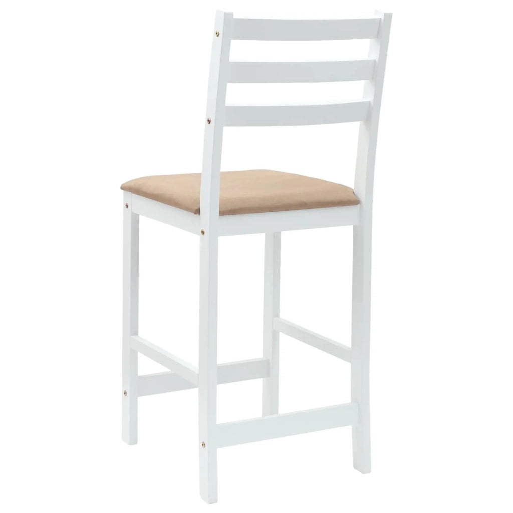 Sedie da pranzo 2 pcs Bianco 40 x 47,5 x 99,5 cm 42020472
