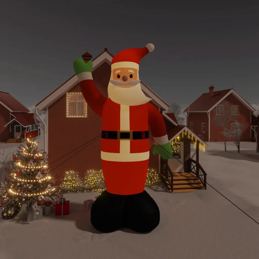Babbo Natale Gonfiabile con LED 820 cm 345272