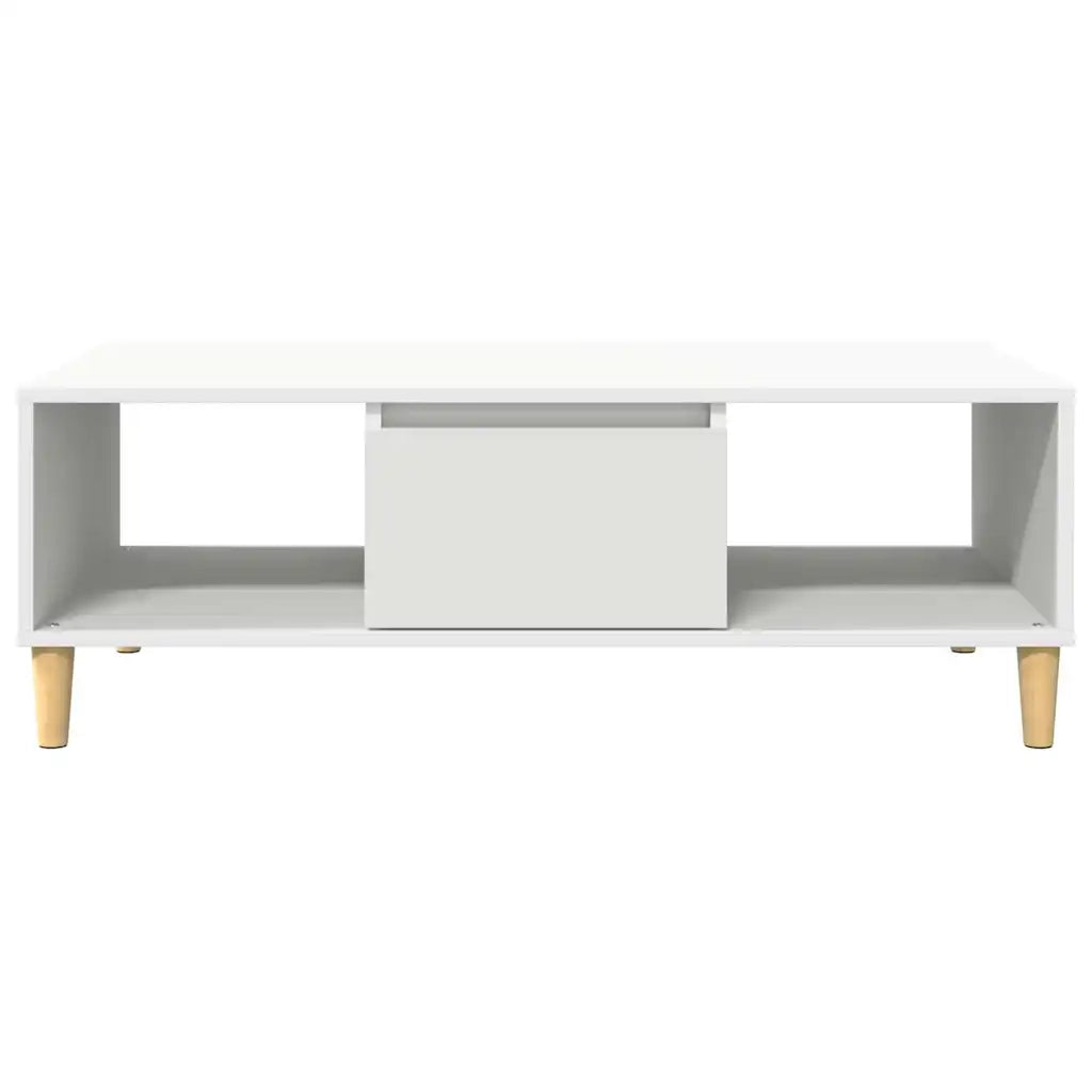 vidaXL Tavolino da salotto Bianco 102 x 55 x 35 cm