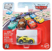 Cars Mini Racers George New-Win,Veicolo in miniatura in metallo,Mattel,Eta 3+