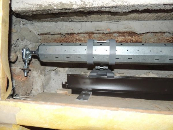 Calotta rinforzata in ferro per rullo da 70 mm