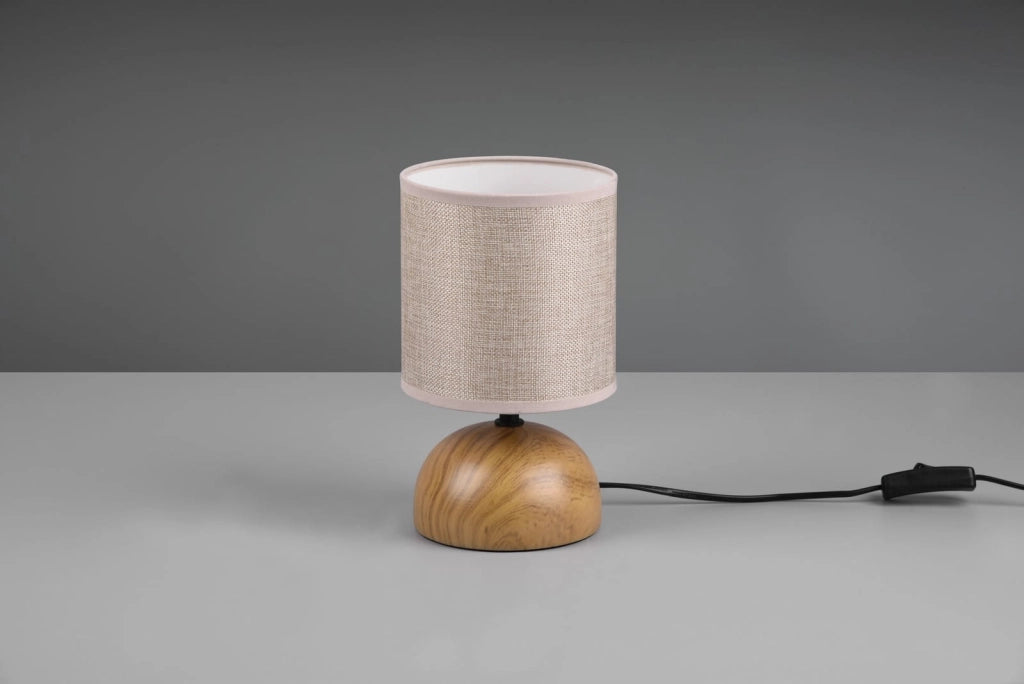 Lampada da tavolo LUCI marrone ceramica E14 23cm RL